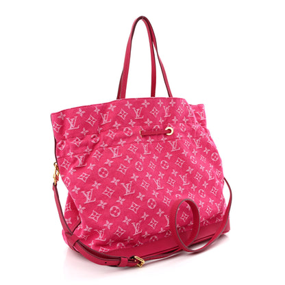 Louis Vuitton Denim Noefull MM Rose Indien 3 of 10