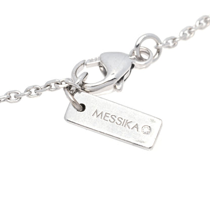 Messika 18K White Gold Diamond Joy Coeur Heart Pendant Necklace 6 of 6