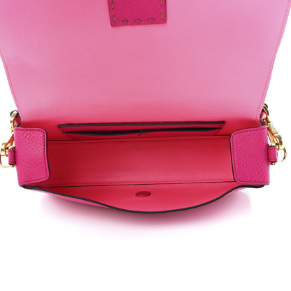 Fendi Cuoio Romano Selleria Baguette Fuxia 5 of 12