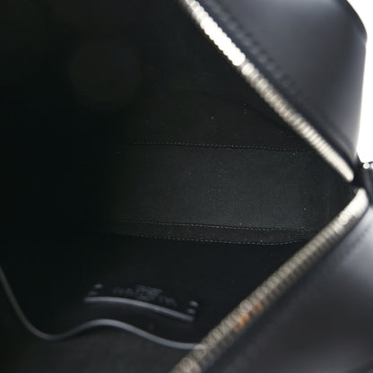 Valentino Garavani Smooth Calfskin Mens VLogo Messenger Black 5 of 8