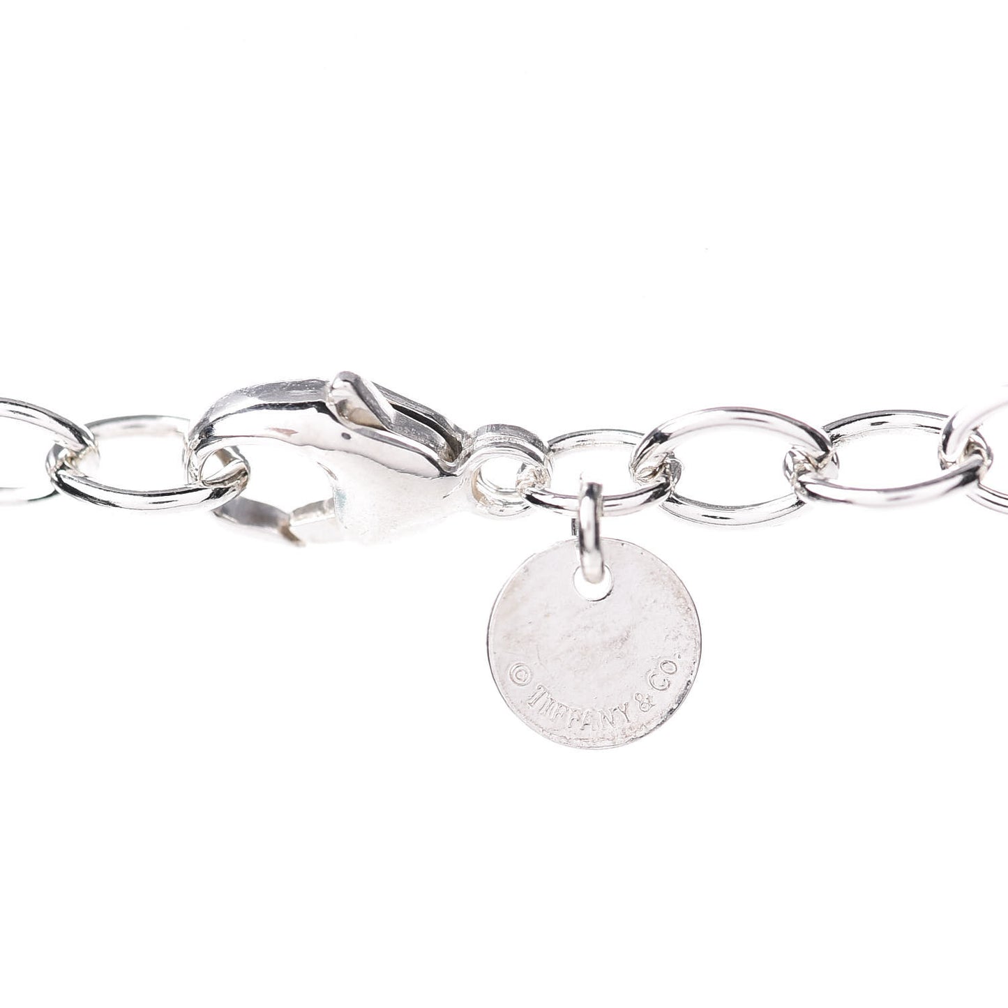 Sterling Silver Narrow Infinity Link Necklace