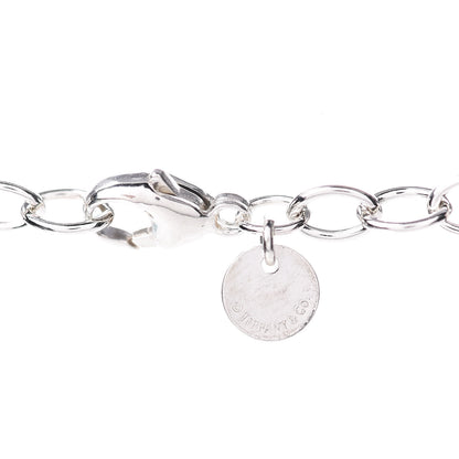 Tiffany Sterling Silver Narrow Infinity Link Necklace 5 of 7