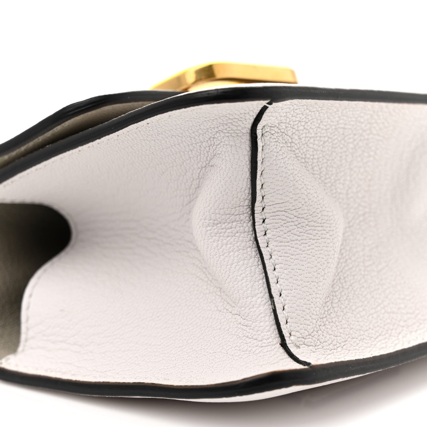 Valentino Garavani Goatskin Micro VSling Shoulder Bag White 8 of 13