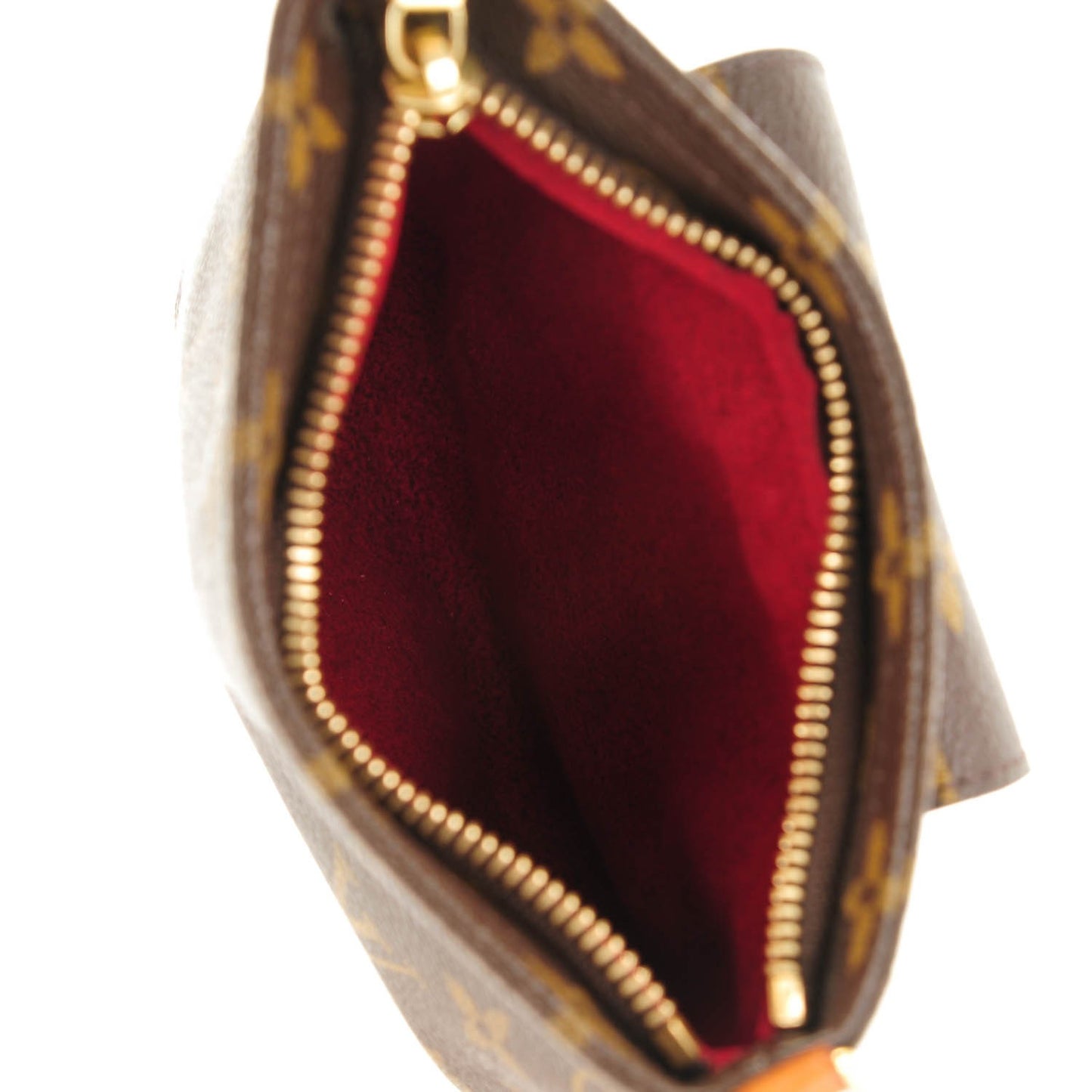 Monogram Partition Clutch