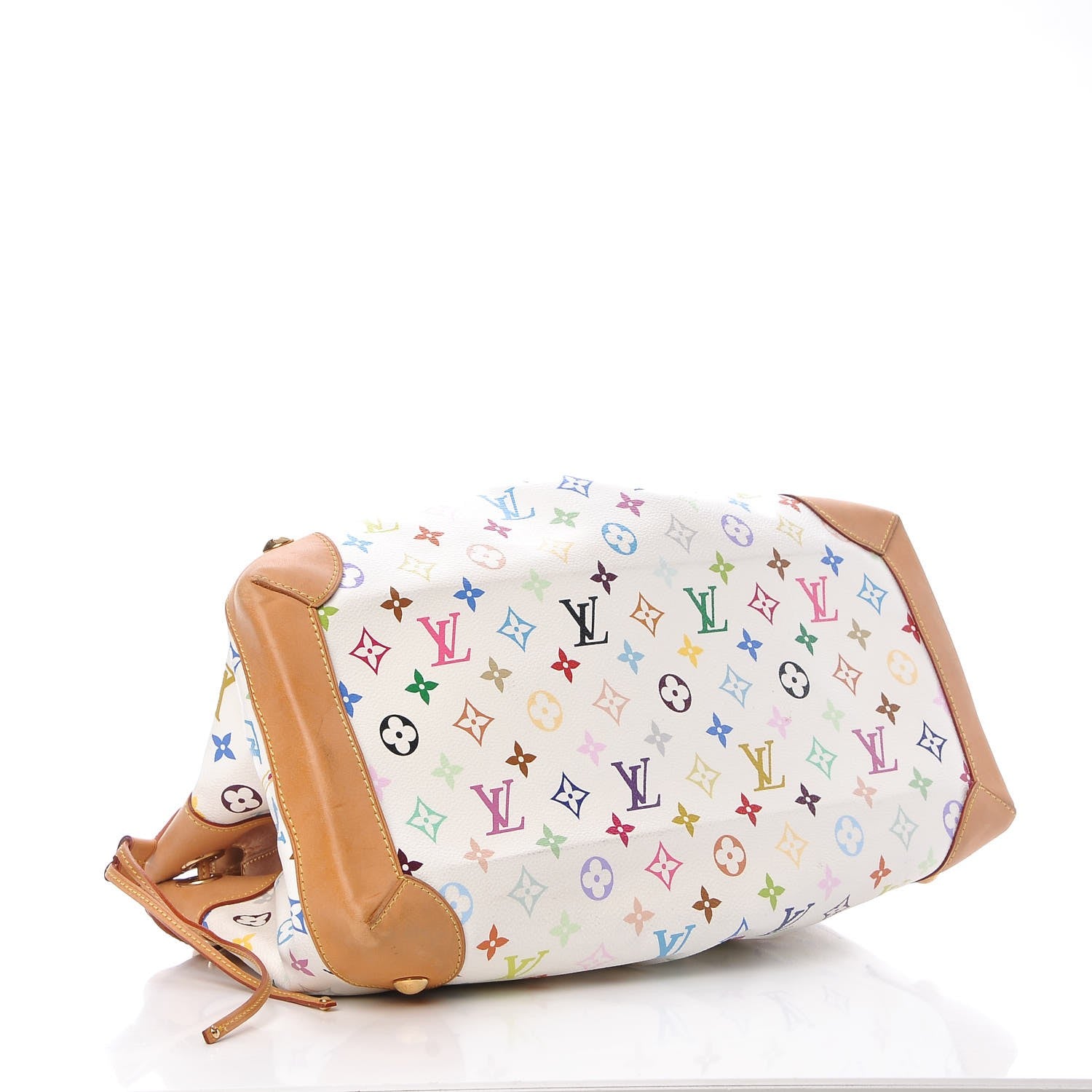 Louis Vuitton Monogram Multicolor Ursula White 4 of 10