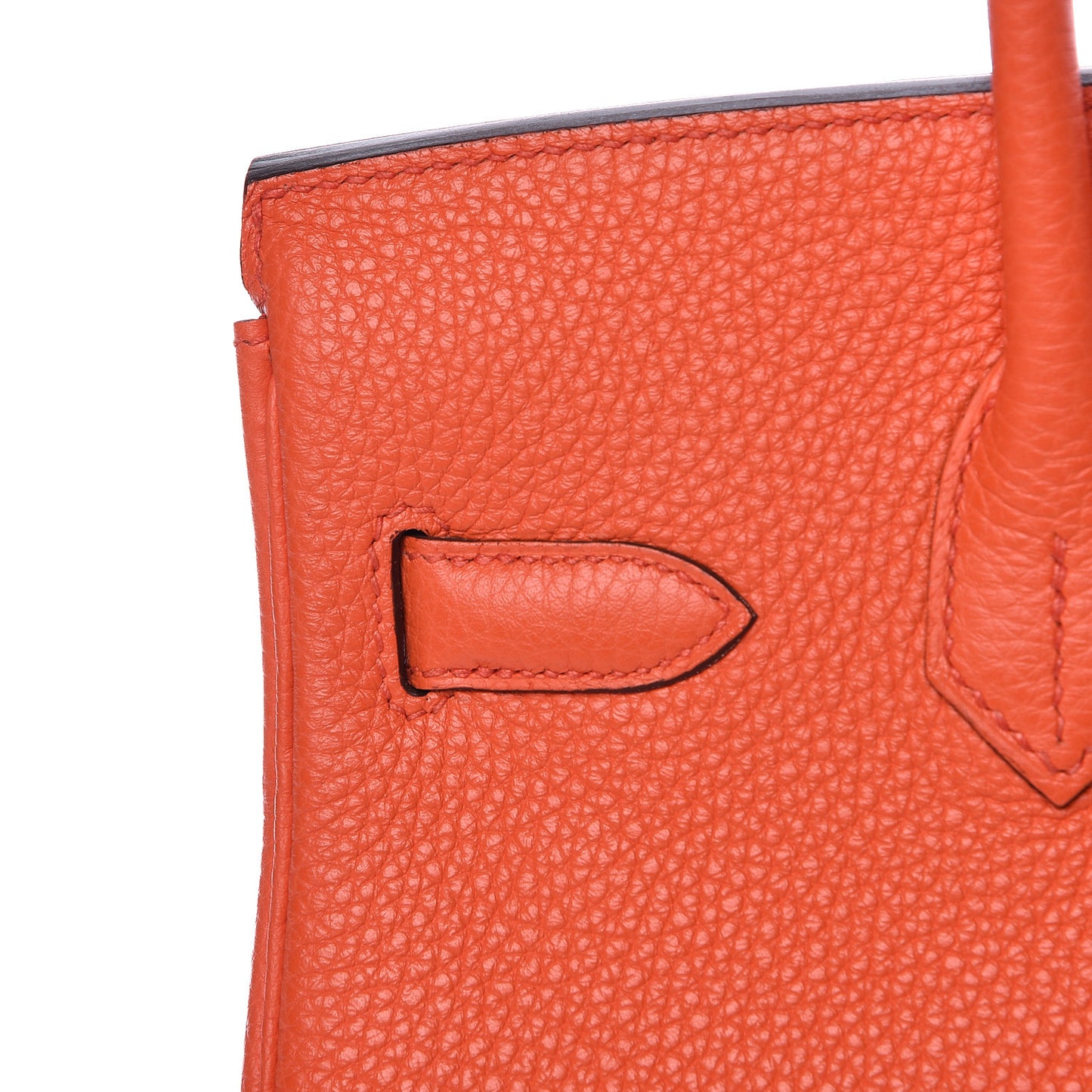 Togo Birkin 30 Orange Poppy