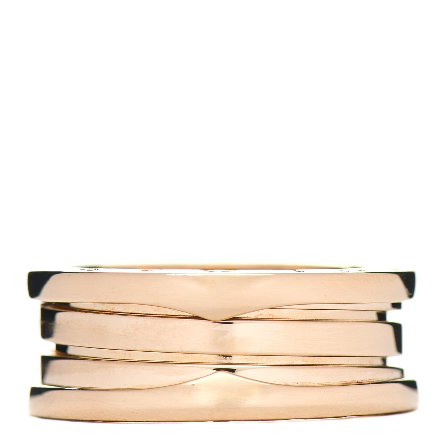 18K Yellow Gold B.Zero1 Three-Band Ring 57 8