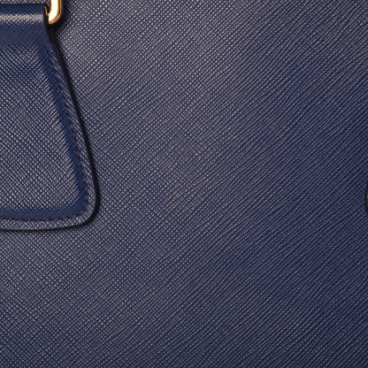 Prada Saffiano Lux Parabole Tote Bleuette 11 of 19