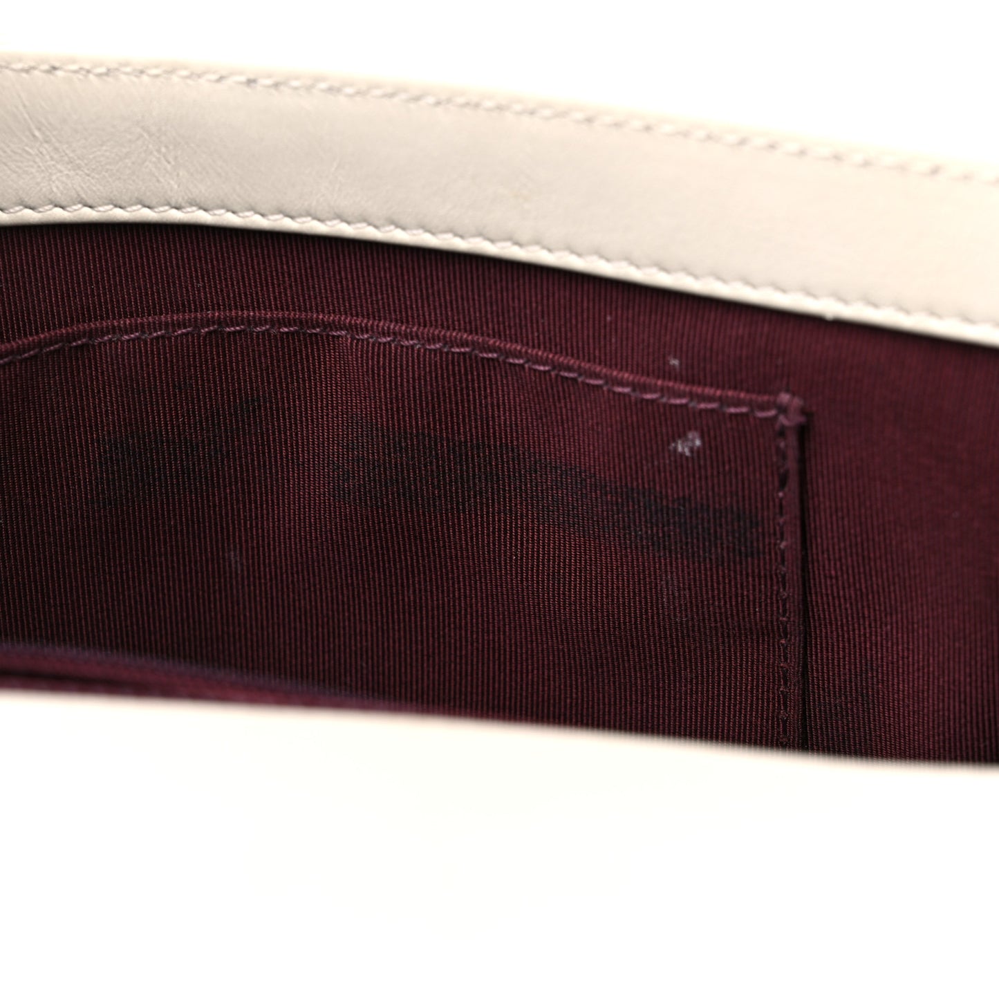 Caviar Suede Calfskin Chevron New Medium Boy Flap White