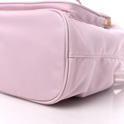 Prada Re-Nylon Saffiano Duet Bucket Crossbody Bag Alabastro 9 of 9