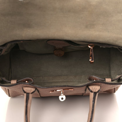 Mulberry Classic Grain Small Bayswater Satchel Rosewater 4 of 16