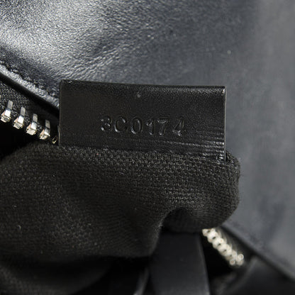 Givenchy Lambskin Pixel Madonna Print Large Triangle Wristlet Black 10 of 11