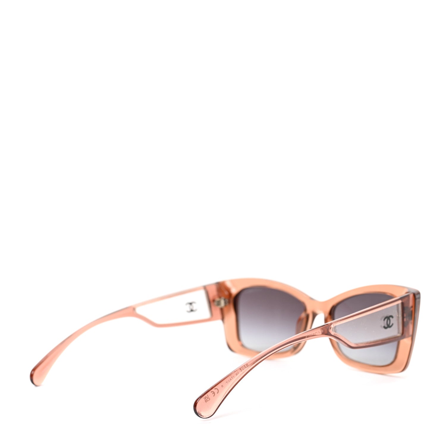 Chanel Acetate CC Rectangle Sunglasses 5430 Pink 4 of 6