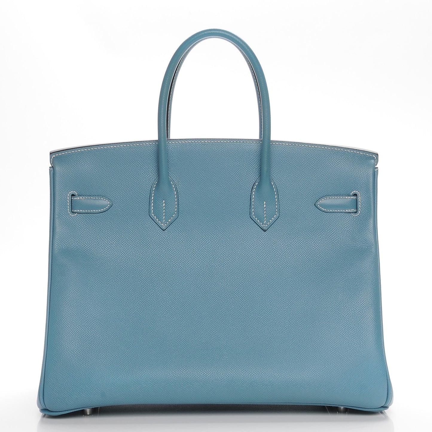 Epsom Birkin 35 Blue Jean