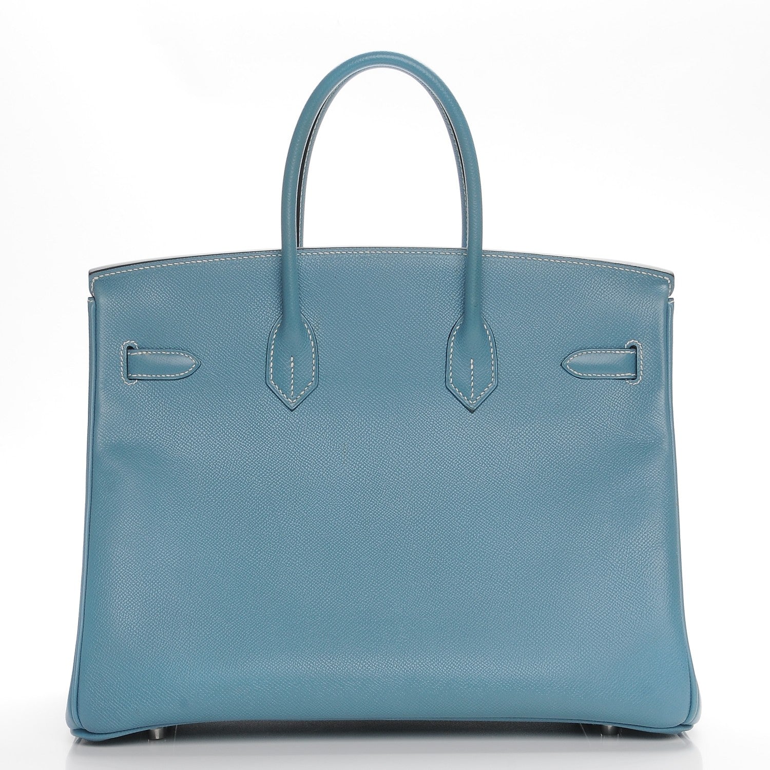 Hermes Epsom Birkin 35 Blue Jean 4 of 24