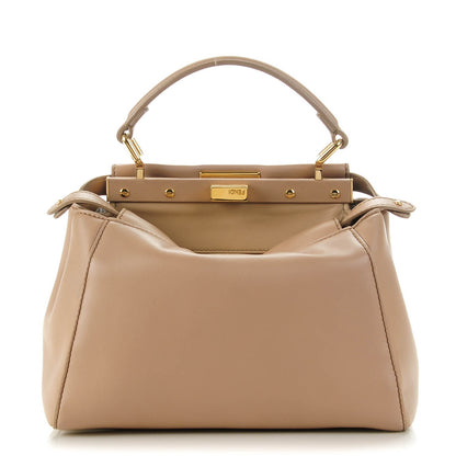 Fendi Nappa Mini Peekaboo Iconic Satchel Ratmusquet 1 of 9
