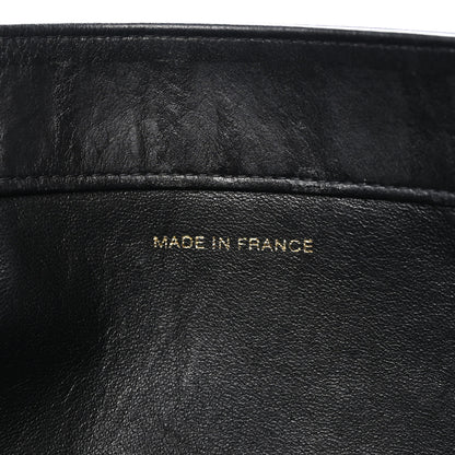 Chanel Lambskin CC Tote Black 7 of 11