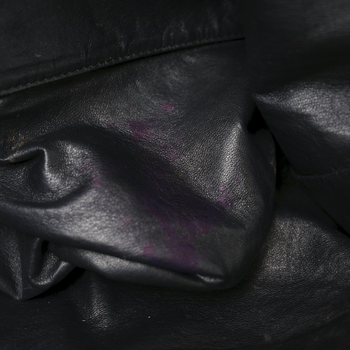 Calfskin Modern Chain Hobo Brown