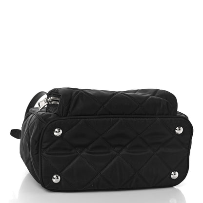 Prada Nylon Tessuto Impuntu Quilted Backpack Black 4 of 8