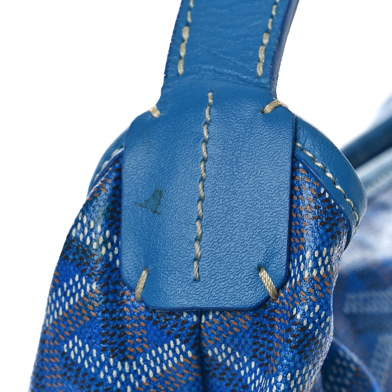 Goyard Goyardine Fidji Zip Hobo Sky Blue 11 of 12