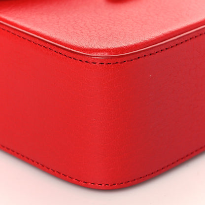 Lanvin Goatskin JL Carnet Crossbody Red 8 of 9