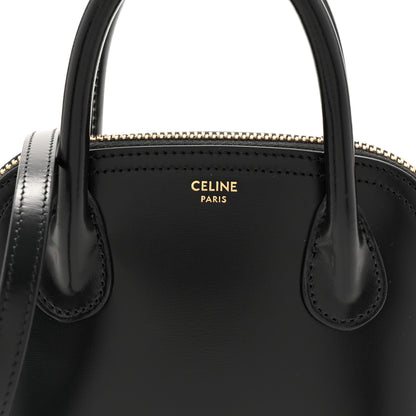 Celine Shiny Calfskin Mini Honorine Bag Black 6 of 8