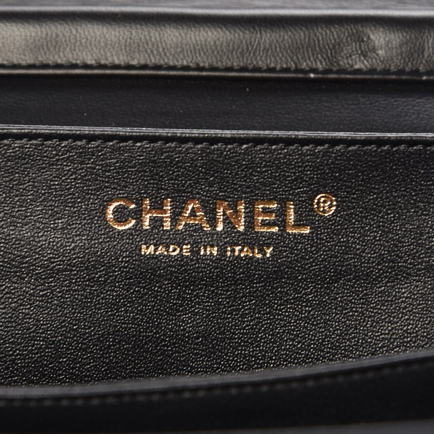 Suede Quilted Crystal Pearl CC Flap Black