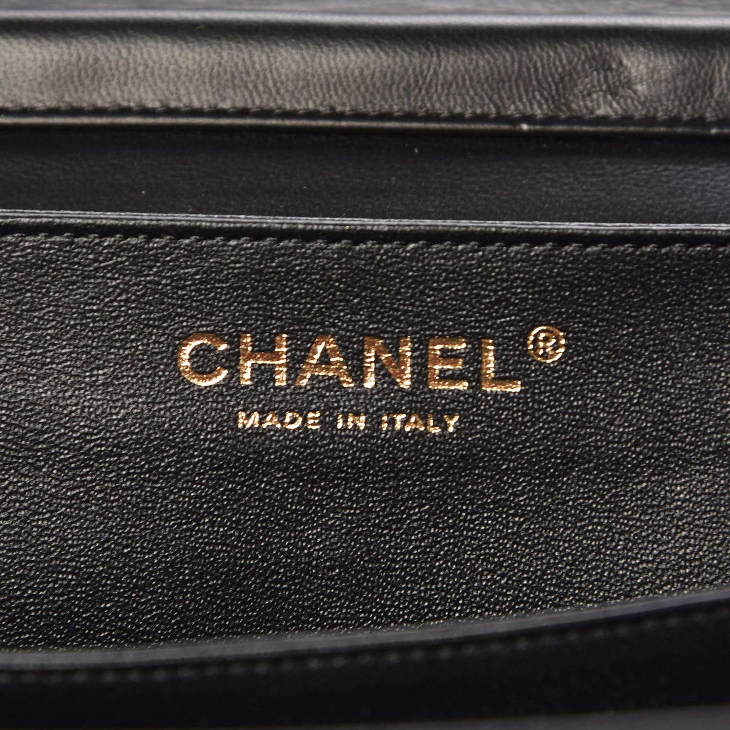 Chanel Suede Quilted Crystal Pearl CC Flap Black 6 of 10