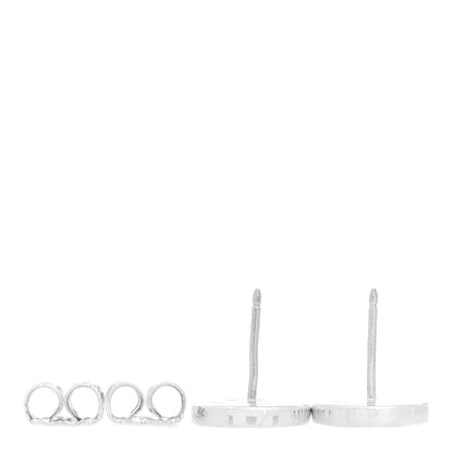 Tiffany Sterling Silver Return To Tiffany Circle Stud Earrings 3 of 3