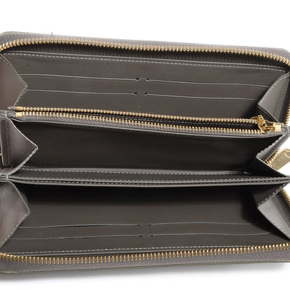 Louis Vuitton Vernis Zippy Wallet Gris Art Deco 5 of 7