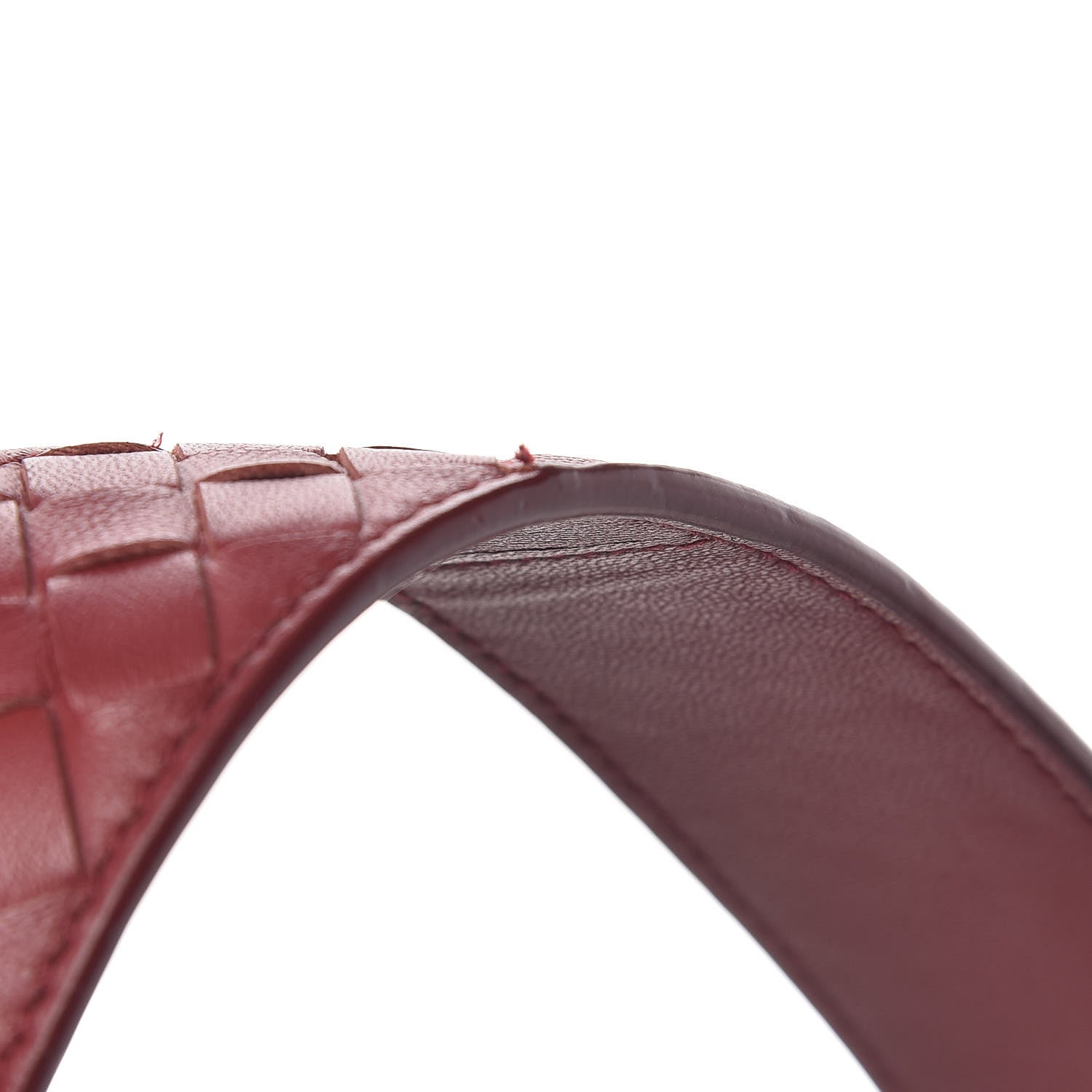 Bottega Veneta Nappa Intrecciato Alumna Bag China Red 16 of 16