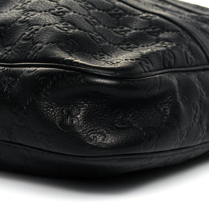 Gucci Guccissima Signature Briefcase Black 8 of 14