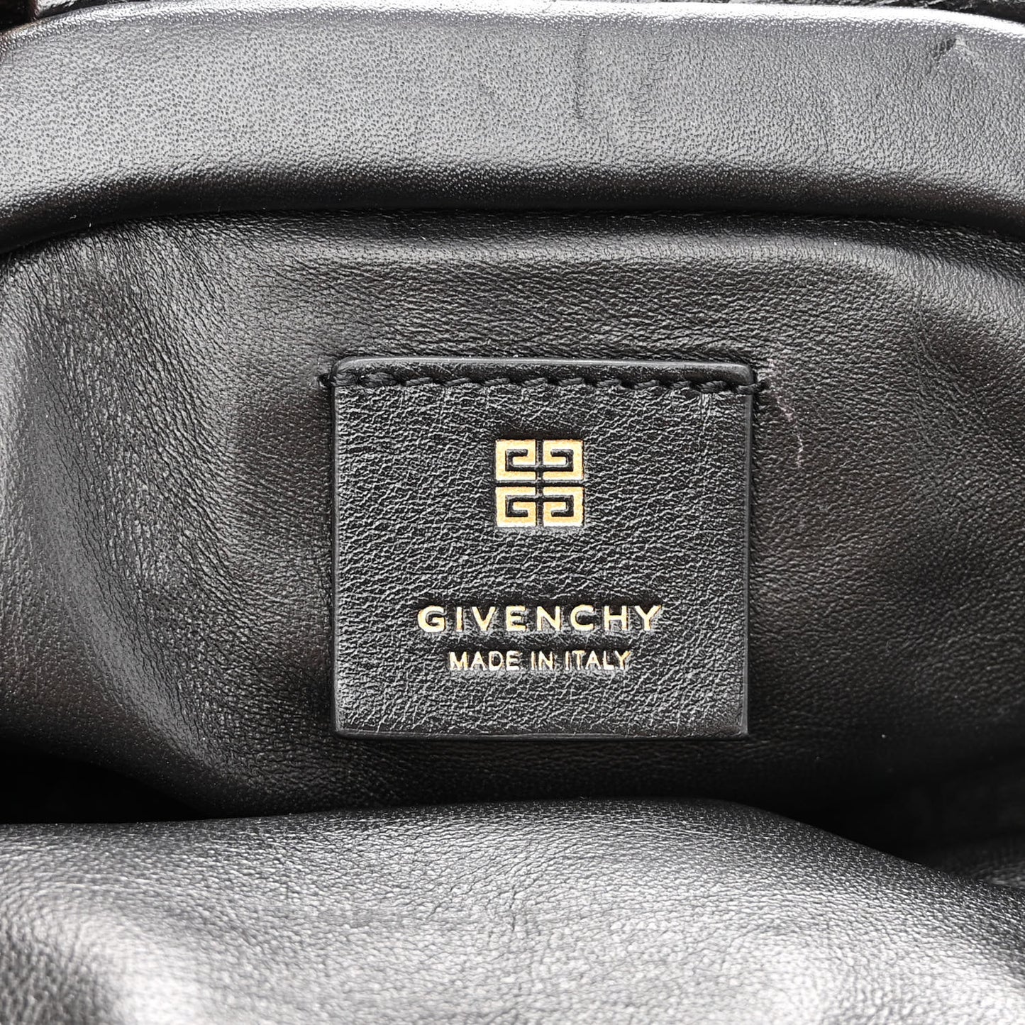 Calfskin Kenny Mini Shoulder Bag Black
