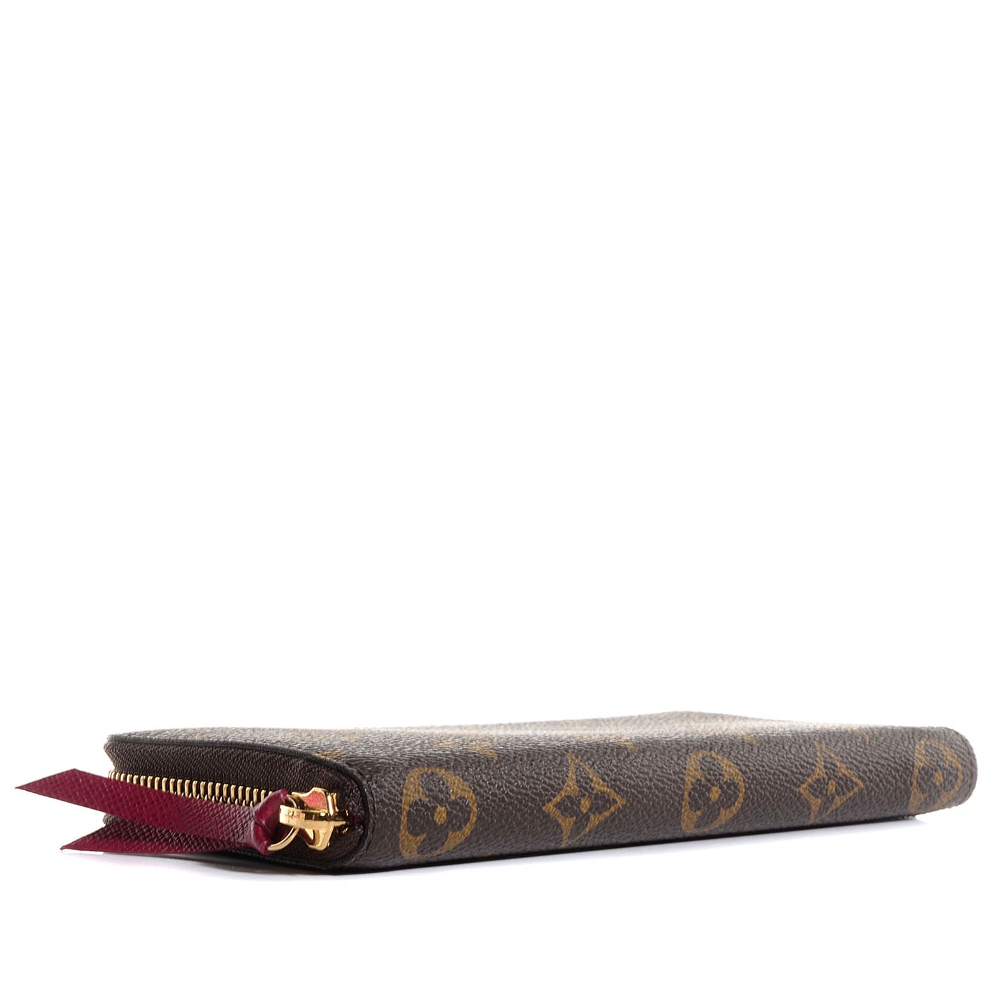 Monogram Clemence Wallet Fuchsia