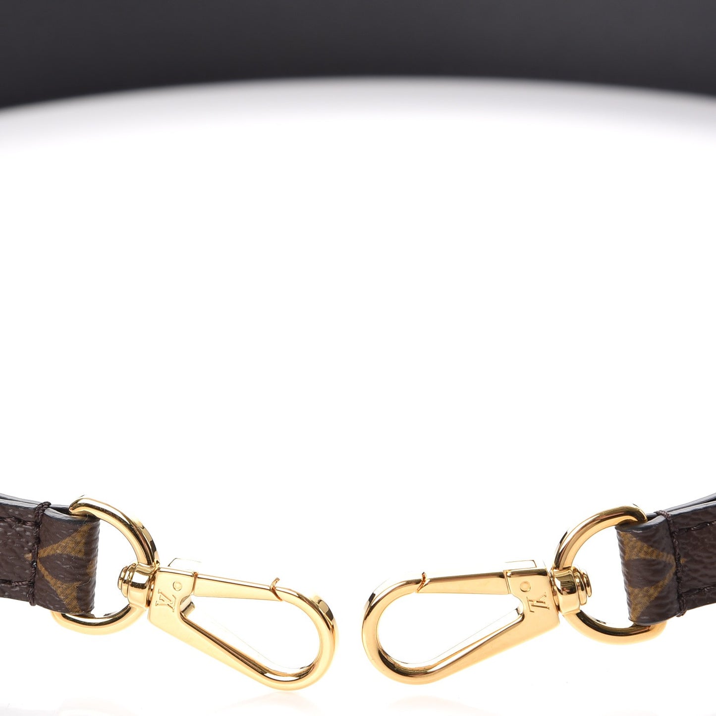 Monogram Bandouliere Shoulder Strap Black