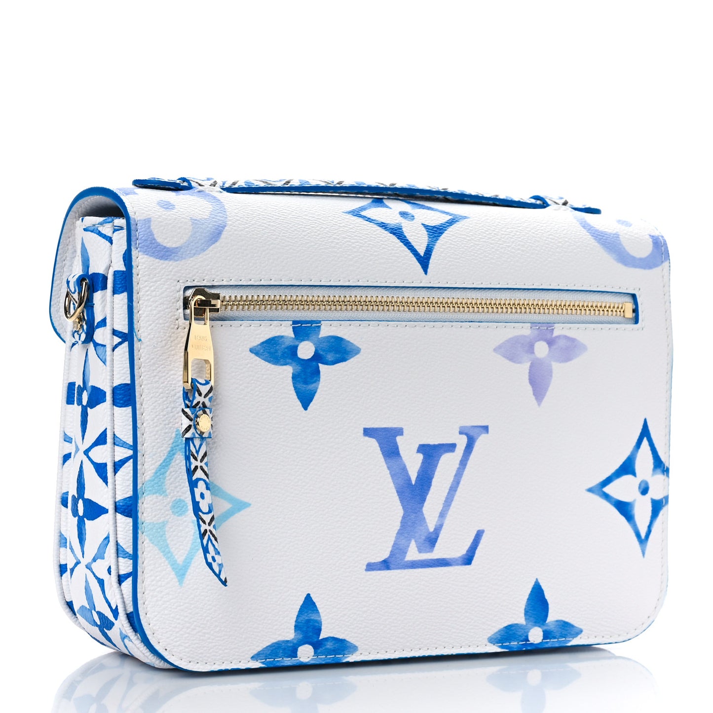 Monogram Giant By The Pool Pochette Metis MM Blue