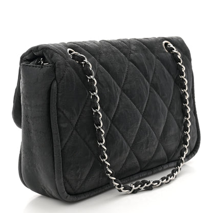 Chanel Coated Canvas Quilted Le Marais Flap Black 3 of 11