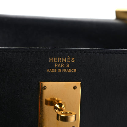 Hermes Box Kelly Sellier 35 Black 6 of 12