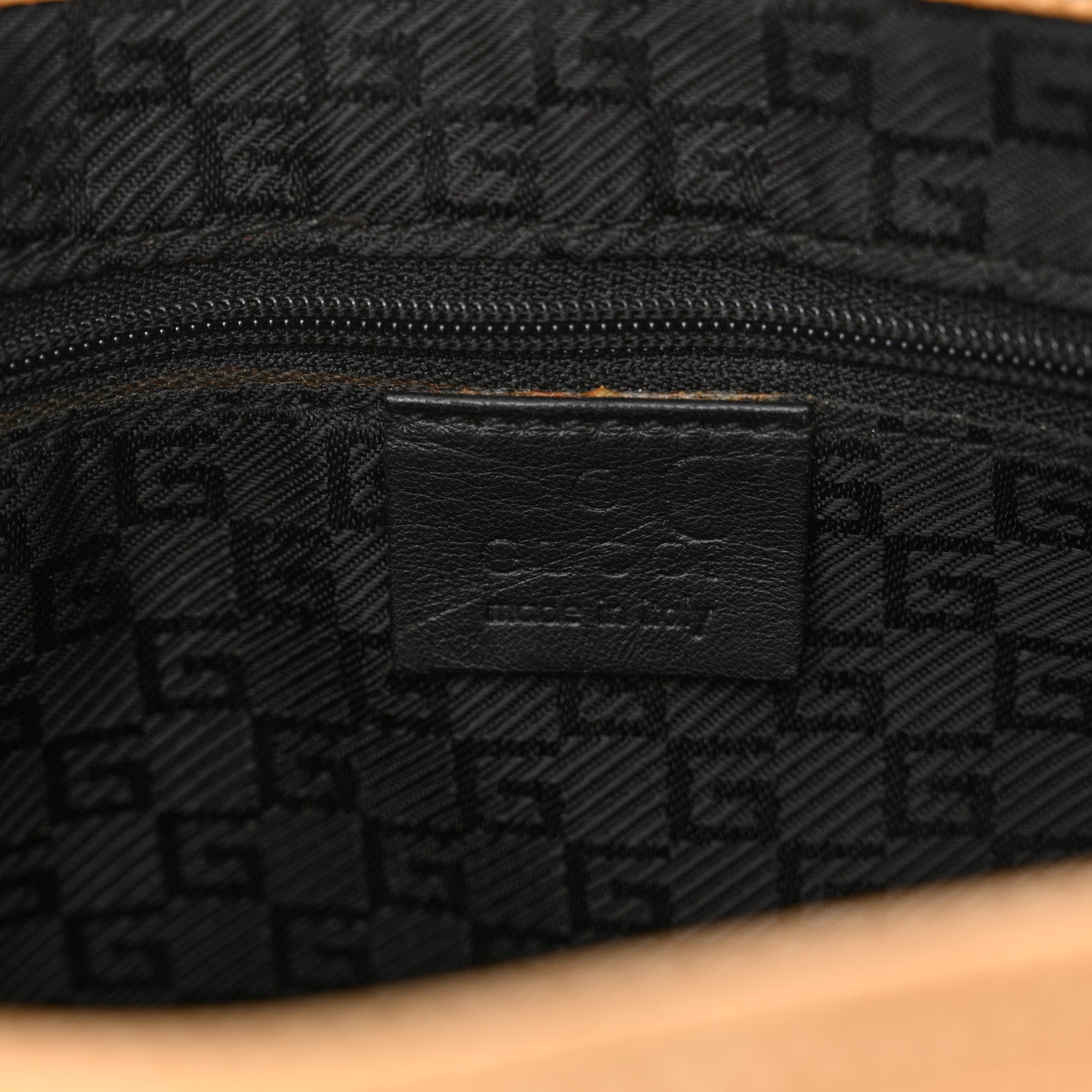 Gucci Karung Jackie O Chain Hobo Tan Beige 6 of 10