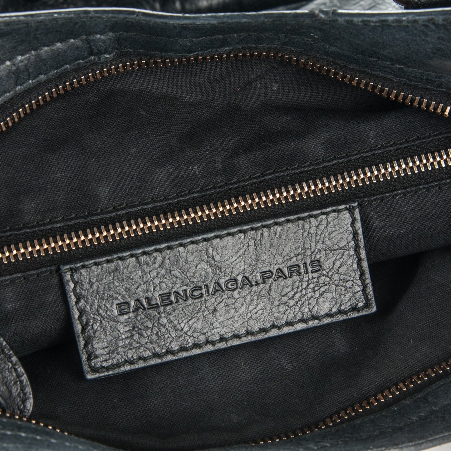 Agneau Giant 12 Rose Gold Hardware Town Black