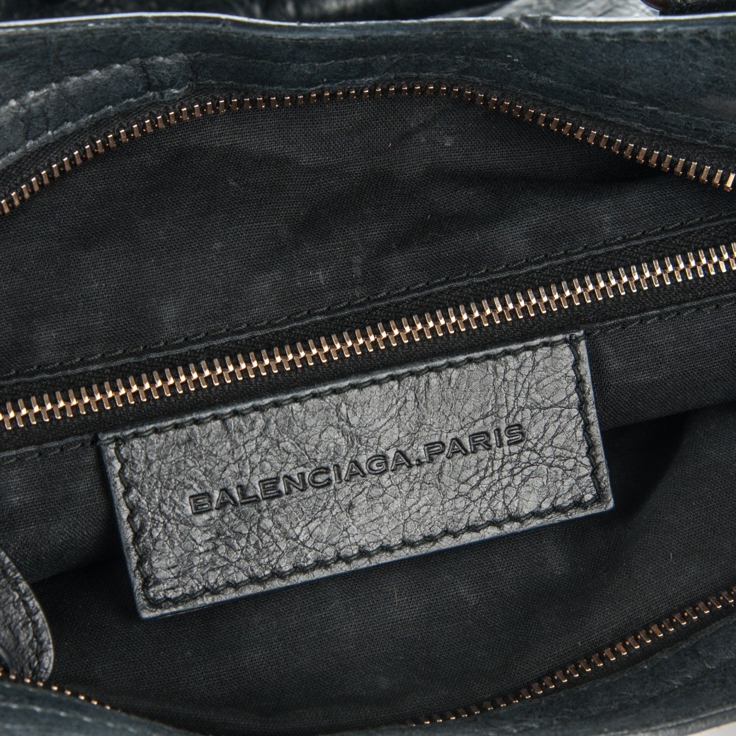 Balenciaga Agneau Giant 12 Rose Gold Hardware Town Black 6 of 7