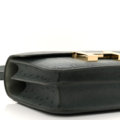 Hermes Ostrich Constance 18 Vert Amande 10 of 12