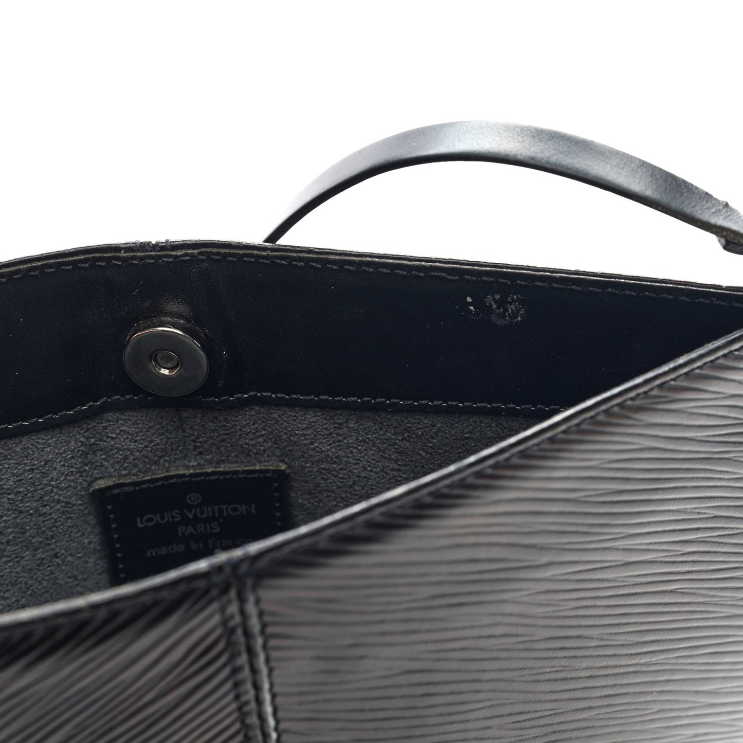 Epi Demi Lune Pochette Black