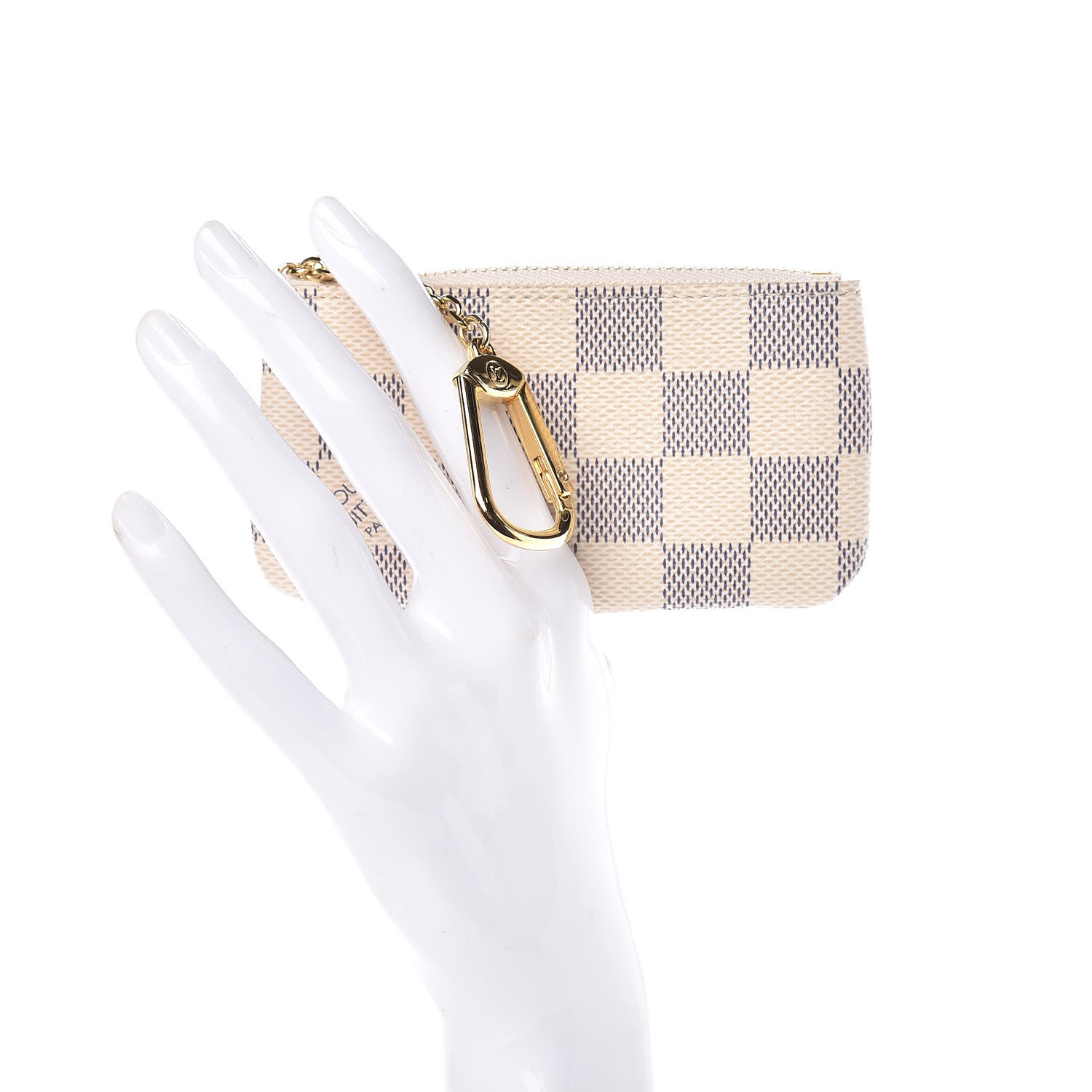 Louis Vuitton Damier Azur Key Pouch 2 of 7