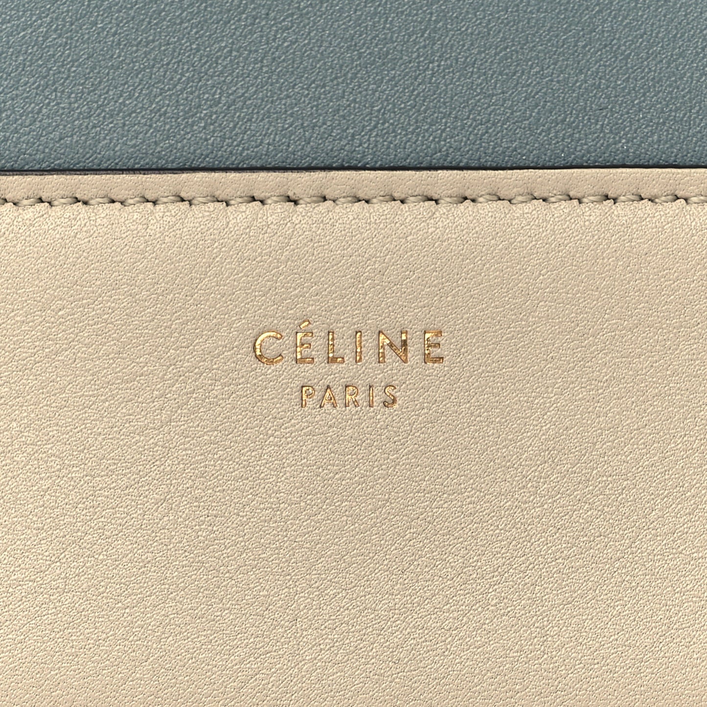 Shiny Smooth Calfskin Medium Frame Shoulder Bag Grege Storm