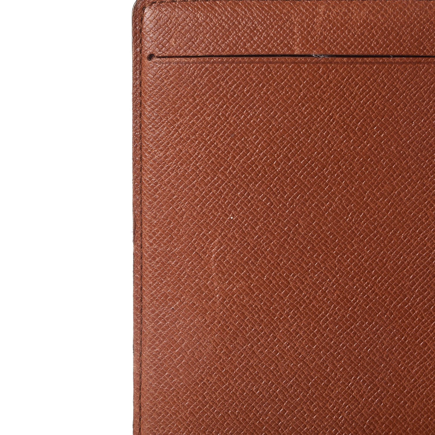 Monogram Checkbook Holder Wallet