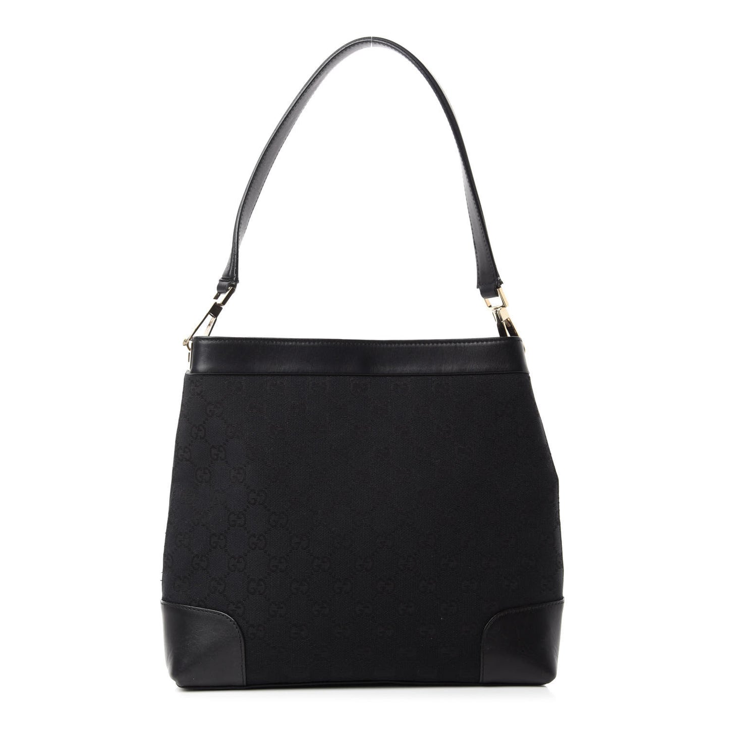 Monogram Shoulder Bag Black