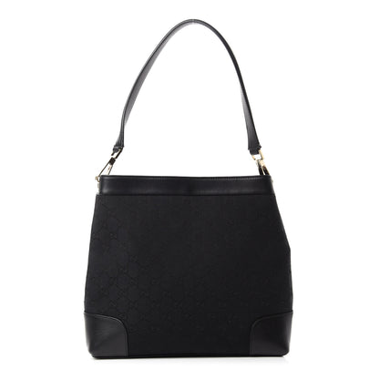 Gucci Monogram Shoulder Bag Black 1 of 14