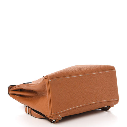 Hermes Togo Kelly Ado Backpack Gold 3 of 9