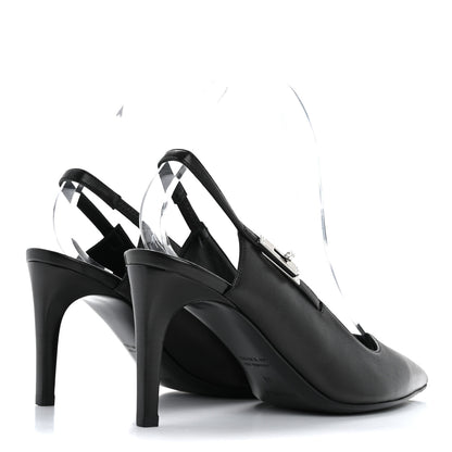 Hermes Nappa Lover 80 Pumps 39 Black 5 of 9